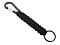 Брелок-веревочка Austere с карабином и кольцом
