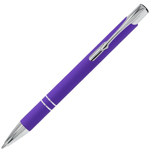Ручка шариковая Legend Soft Touch Mirror Silver Requis