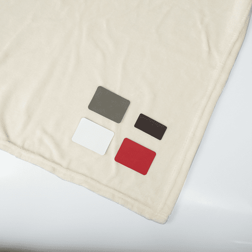 Шеврон Rectangle Latte Soft touch размер 50*70 мм, со скругленными углами