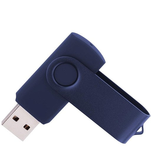 Флеш накопитель Twister 64GB, пластик Софт Тач/металл