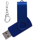 Флеш накопитель Twister 64GB, пластик Софт Тач/металл