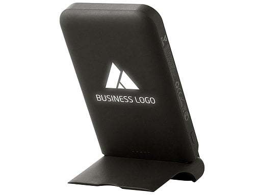 Беспроводной внешний аккумулятор с подсветкой лого и подставкой Magflash, 10000 мАч, 15 Вт