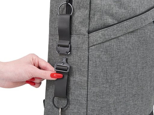 Отстегивающийся брелок-ремувка из эко-кожи Ninja