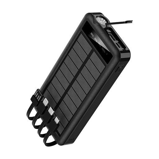 Внешний аккумулятор Xyron с солнечной панелью, 10000 mAh