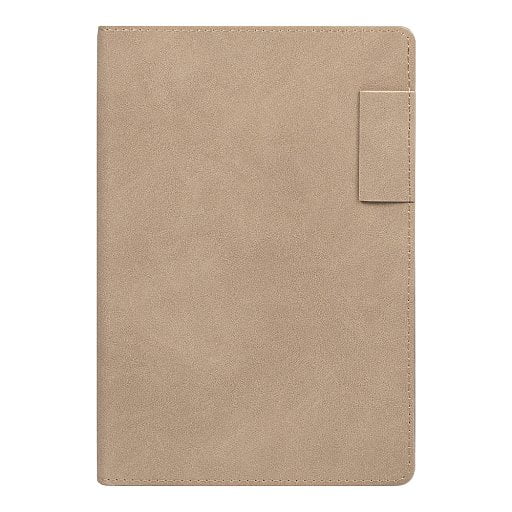 Ежедневник Flexy Tenero Suede A5, недатированный, в гибкой обложке с петлей для ручки