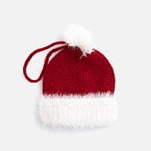 Подвеска на елку Вьюжка, шапочка