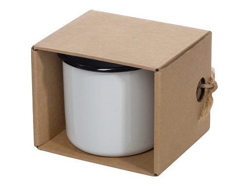 Кружка эмалированная в коробке