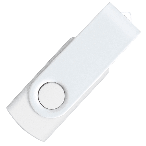 Флеш накопитель USB 2.0 Twister Assembly 16GB, пластик Софт Тач/металл