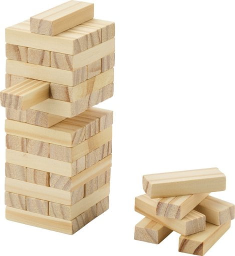 Jumble деревянная игра «Падающая башня»
