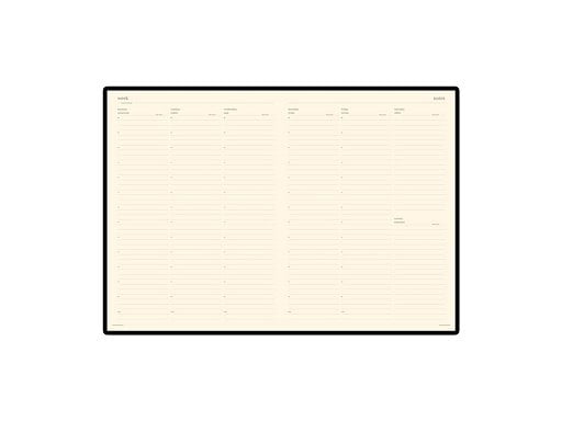 Еженедельник недатированный А4 Profy