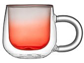 Кружка с двойными стенками с широкой ручкой Fog